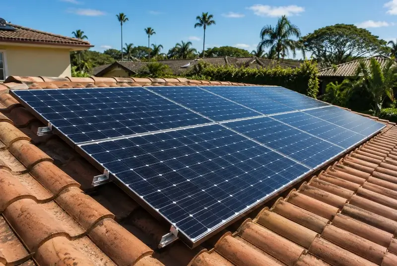 Installation de panneaux solaires à Faumont